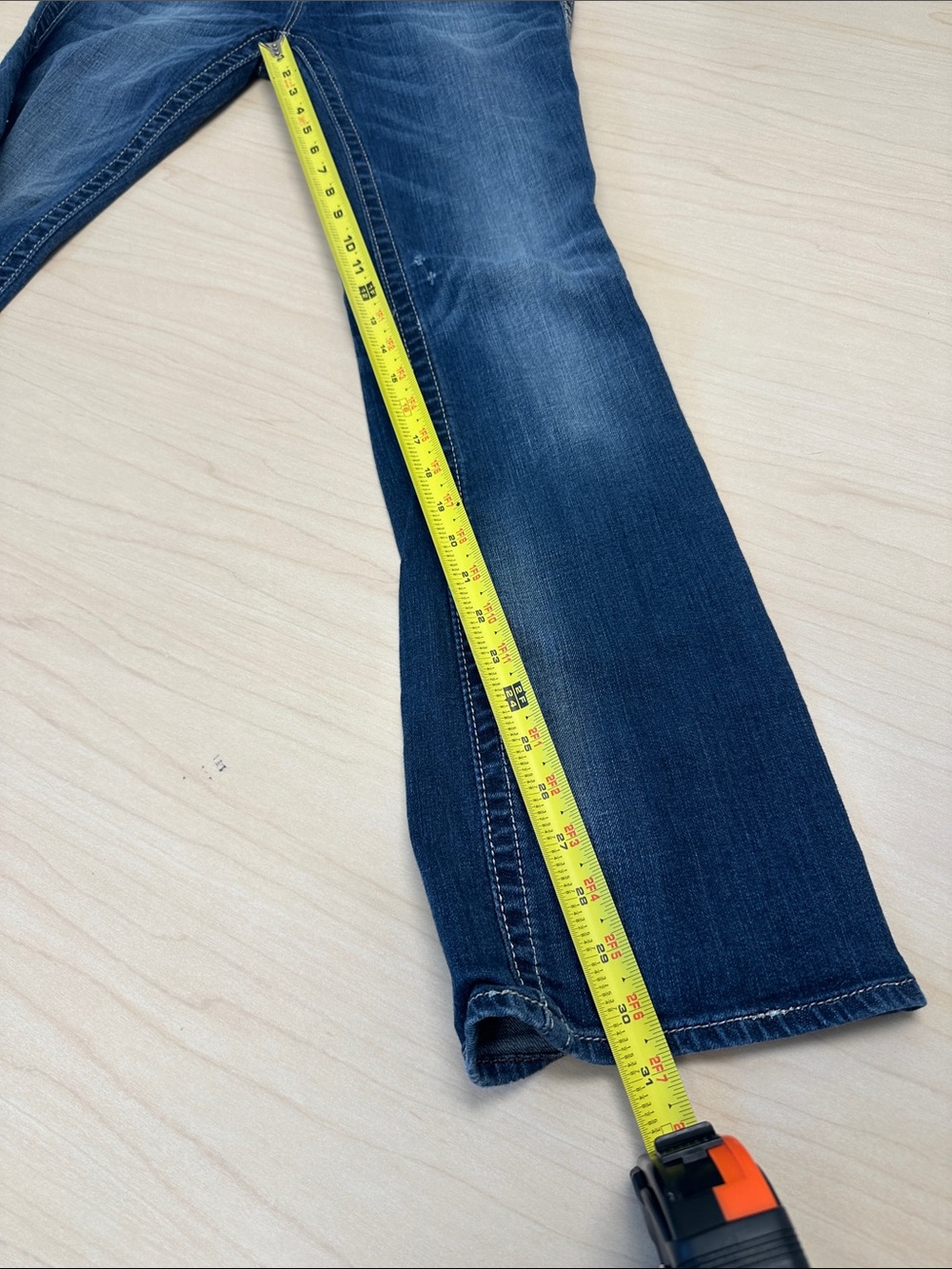 Rock Revival Celine Bootcut Women's Dark Blue jeans size 28 - Picture 9 of 11